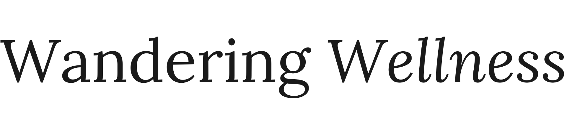 Wandering Wellness